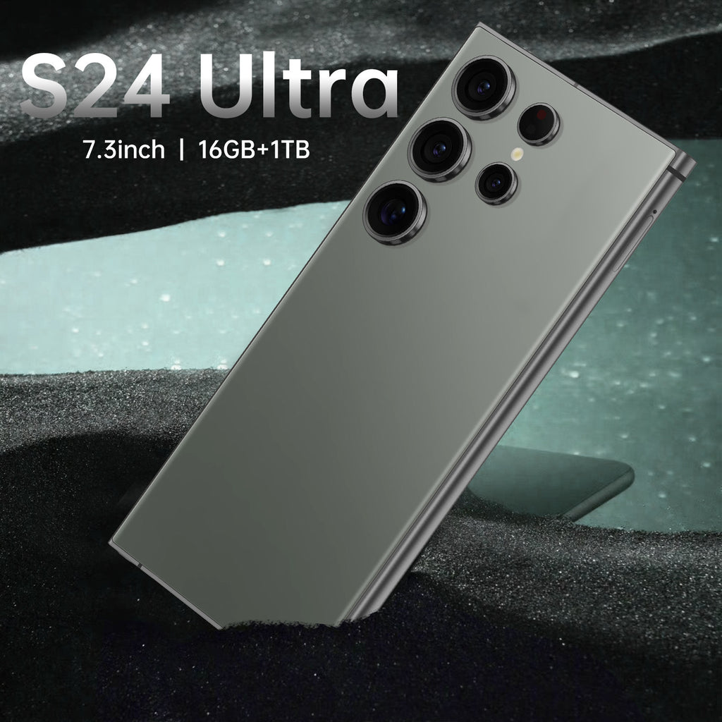 New S24 Ultra In Stock Cross-Border Android Smart 5g Phone 3G+16Gb High-End All-In-One Device For Foreign Trade With Large Screen