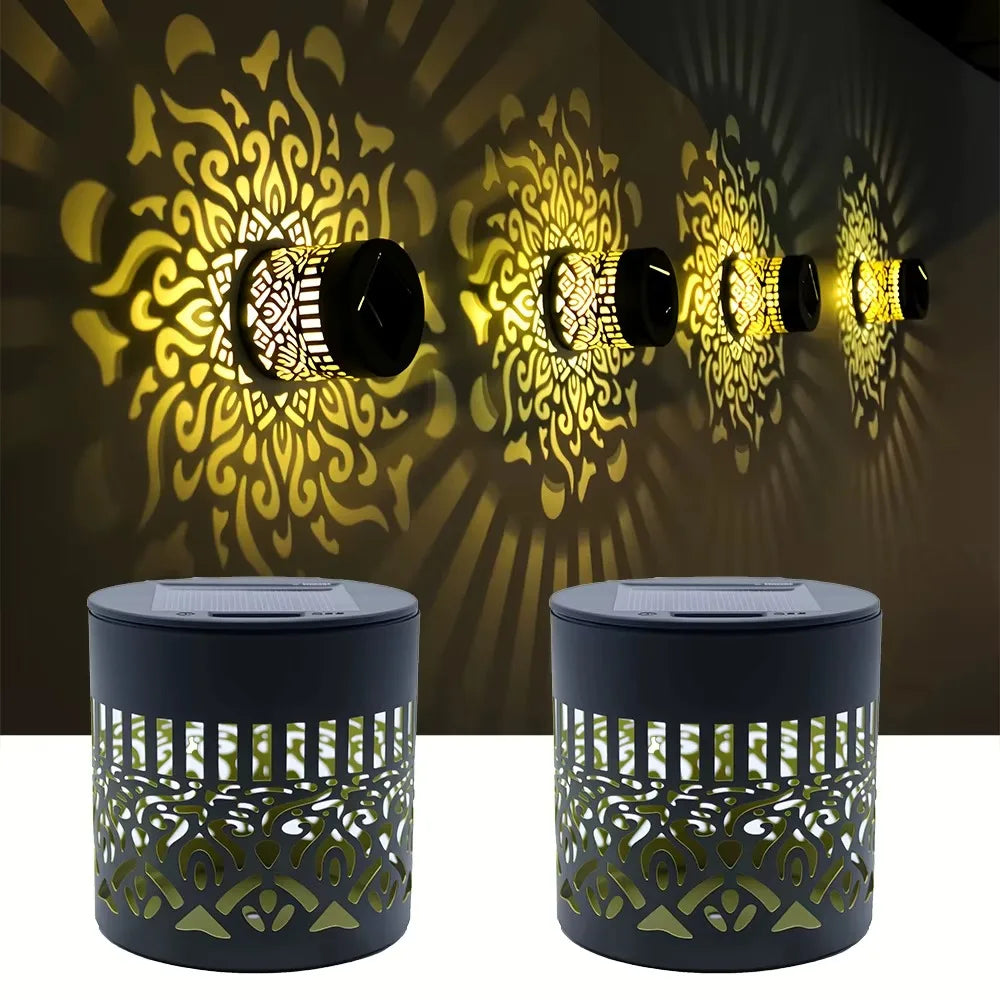 Solar Mandala Pattern Light 🌙✨