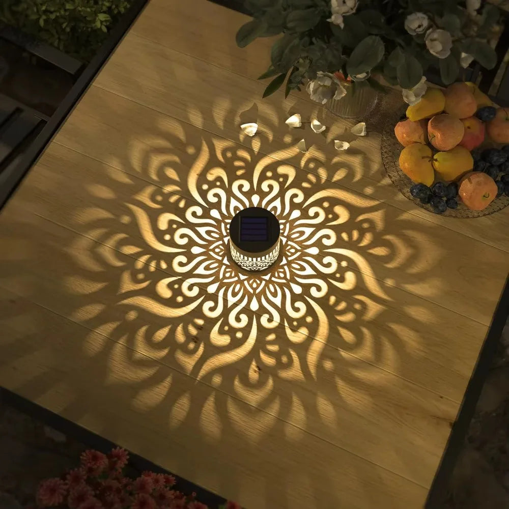Solar Mandala Pattern Light 🌙✨