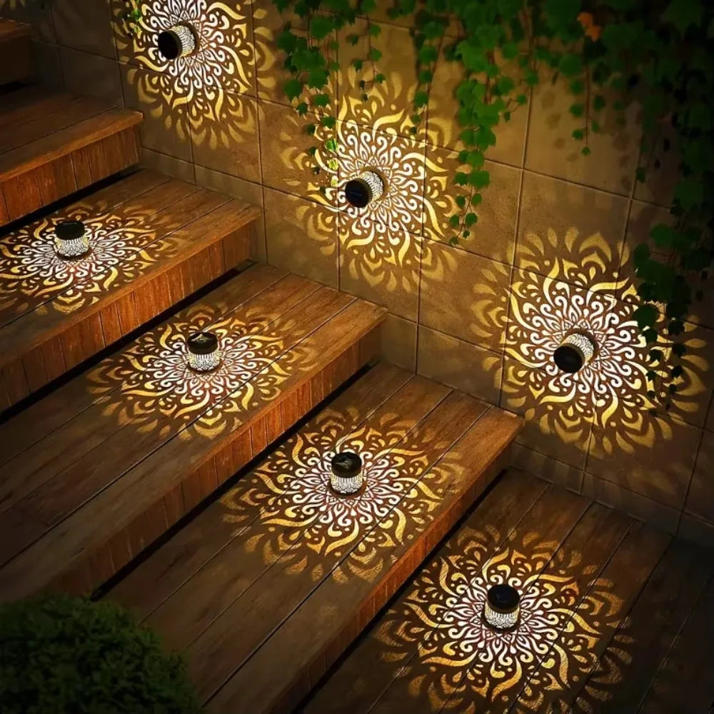 Solar Mandala Pattern Light 🌙✨