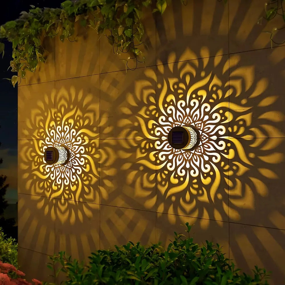 Solar Mandala Pattern Light 🌙✨